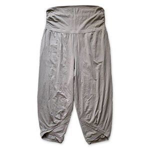 AnyBody tan wide waisted lounge pant